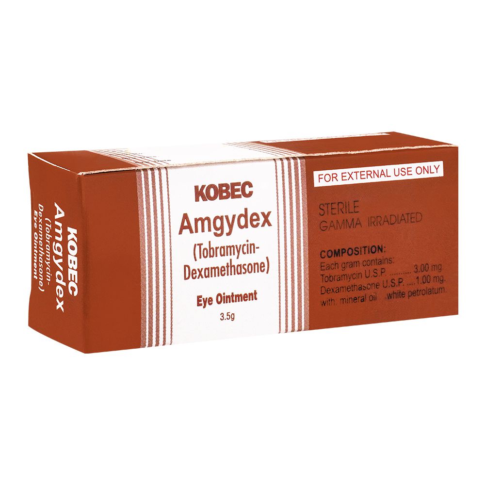 Kobec Pharmacals Amgydex Eye Ointment, 3.5g product image - Mamasjan