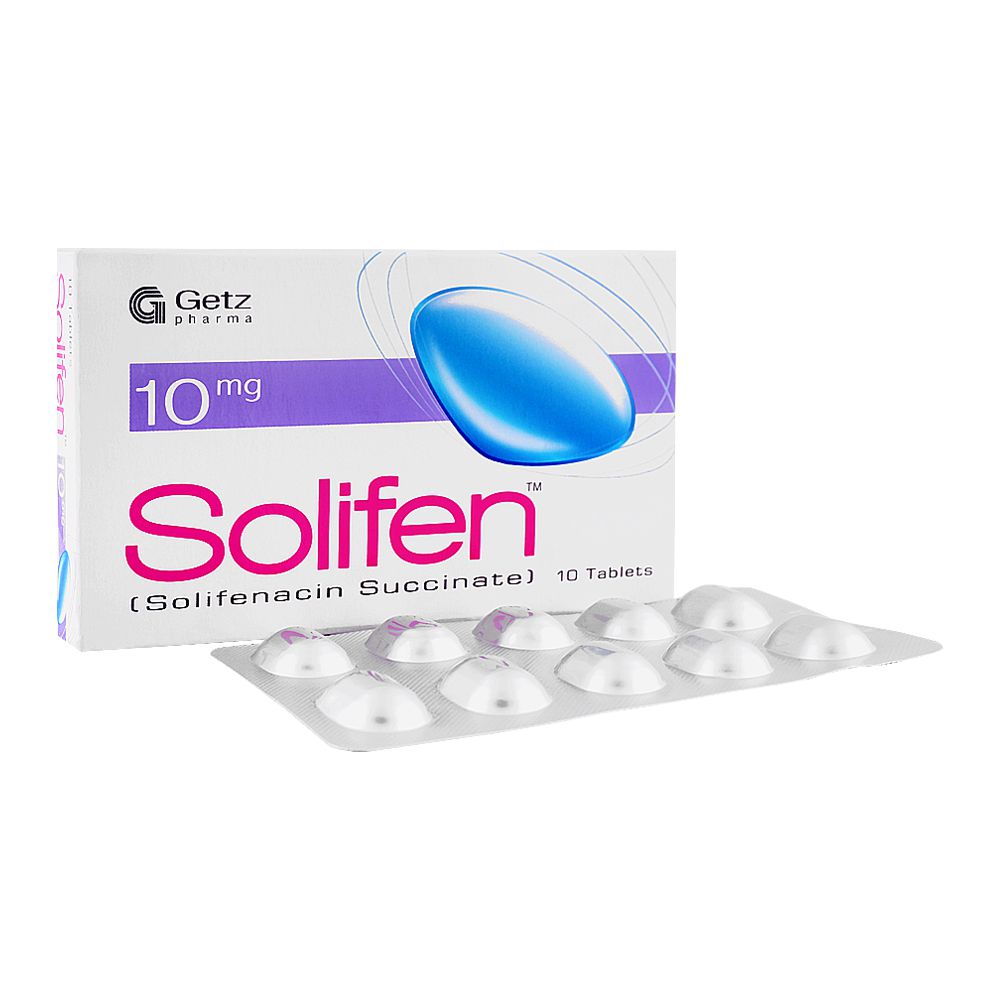 Getz Pharma Solifen Tablet, 10mg, 10-Pack product image 2 - Mamasjan
