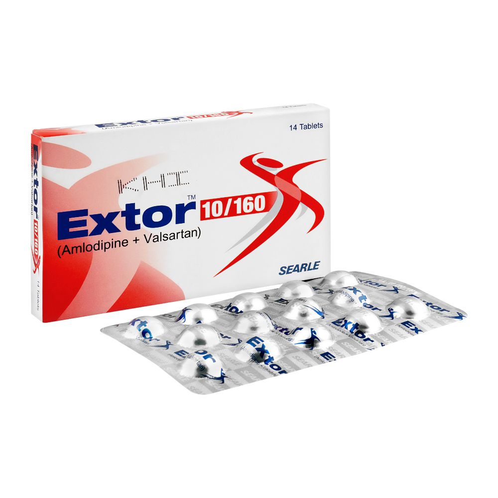 Searle Extor Tablet, 10/160mg, 14-Pack product image - Mamasjan