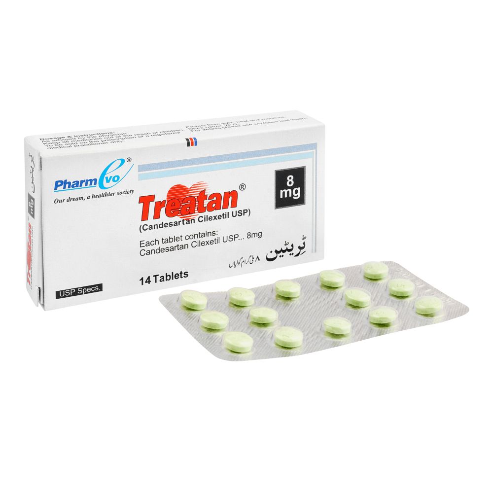 PharmEvo Treatan Tablet, 8mg, 14-Pack product image - Mamasjan
