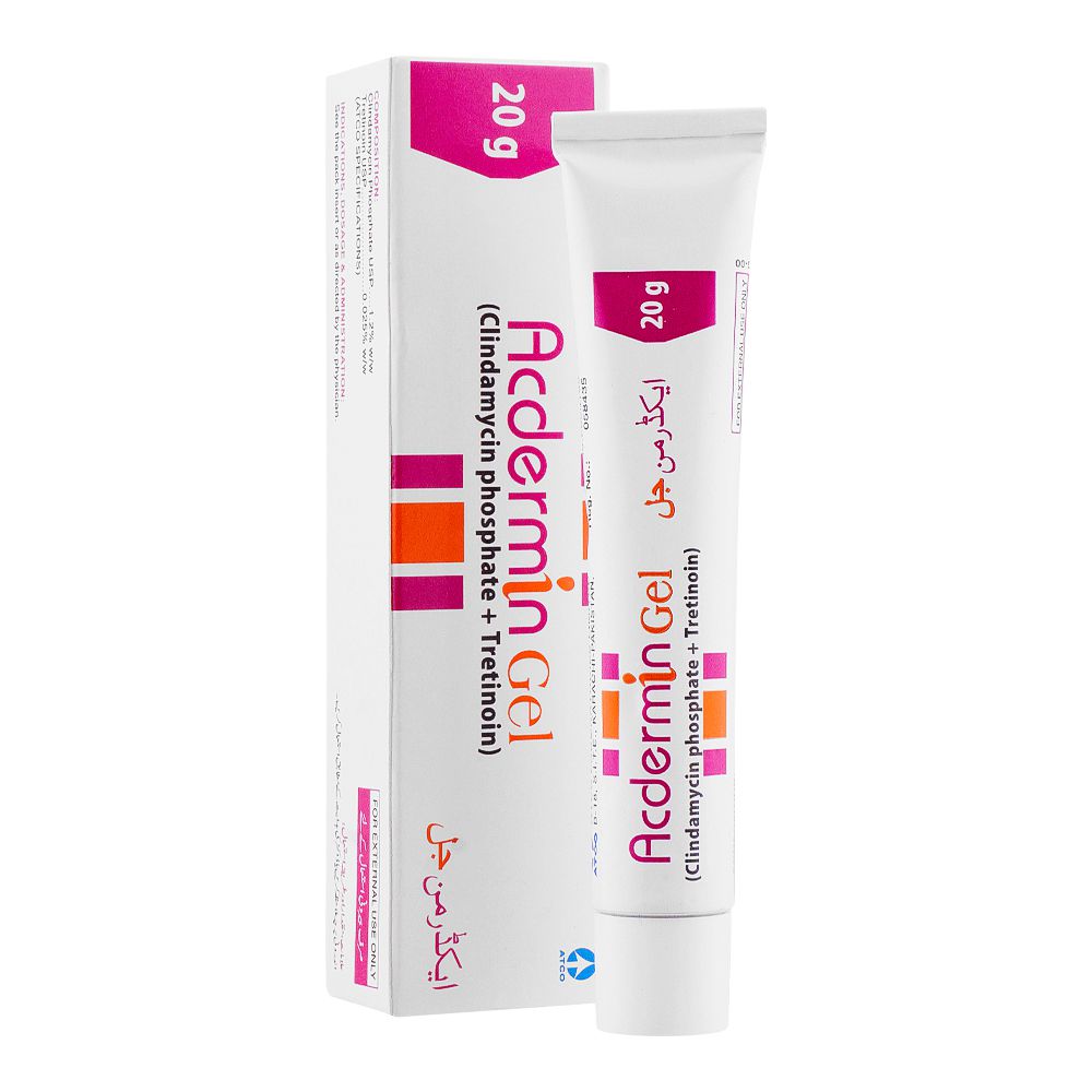 ATCO Laboratories Acdermin Gel, 20g product image - Mamasjan