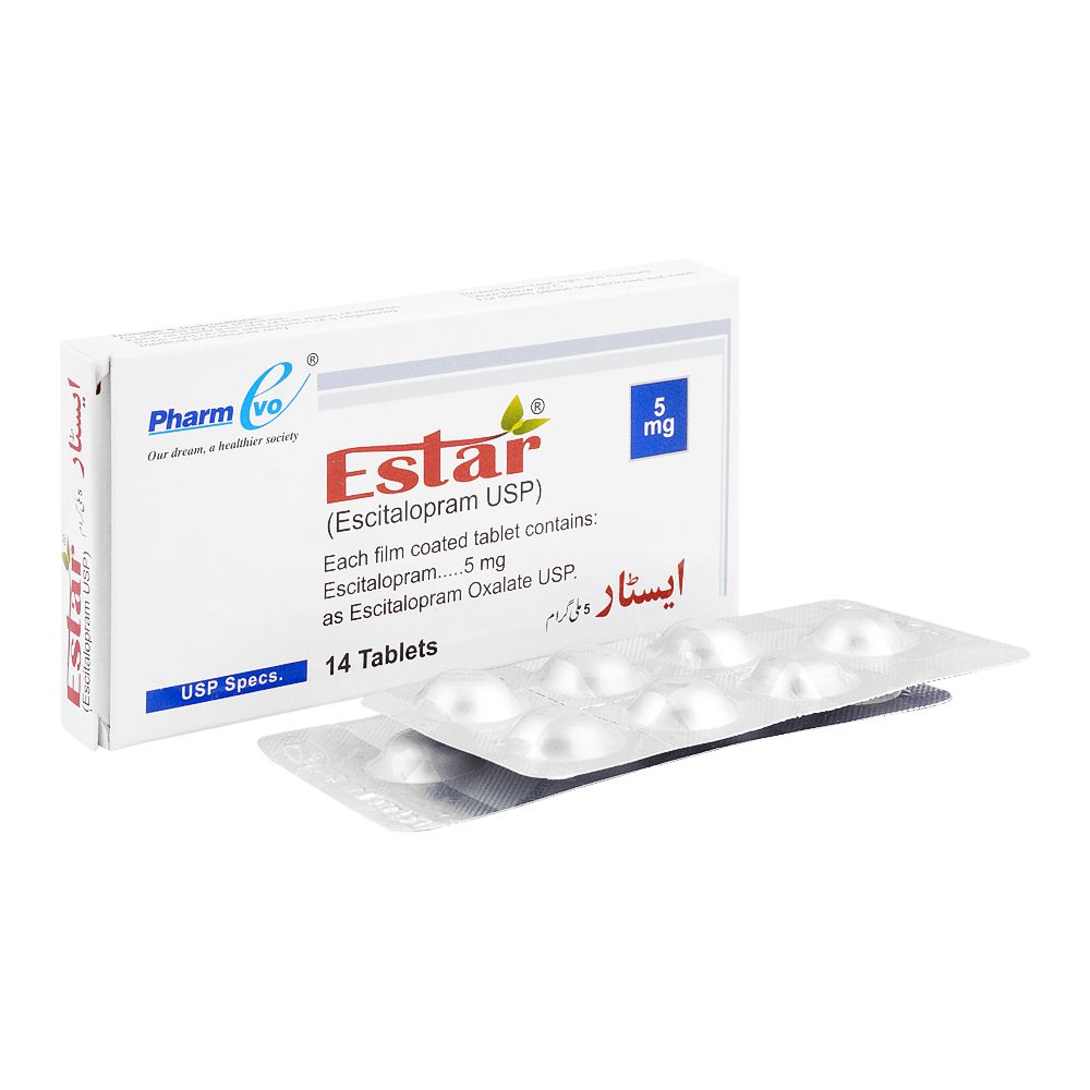 PharmEvo Estar Tablet, 5mg, 14-Pack product image - Mamasjan