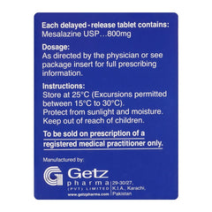 Getz Pharma Masacol Tablet, 800mg, 30-Pack product image 3 - Mamasjan