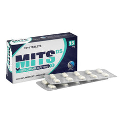 Shaigan Pharmaceuticals Mits DS Tablet, 15mg, 20-Pack product image - Mamasjan