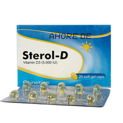 Sterol-D Softgel Capsules 5000IU (1 Strip = 10 Capsules)