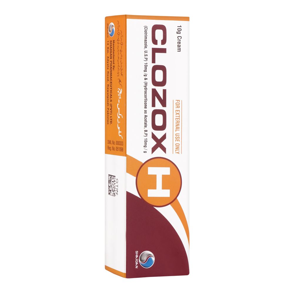 Shaigan Pharmaceuticals Clozox H-Cream, 10g product image 2 - Mamasjan
