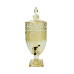 WATER COOLER GLASS AMBER+BLUE J310531WY Default Title - MamasJan Crockery