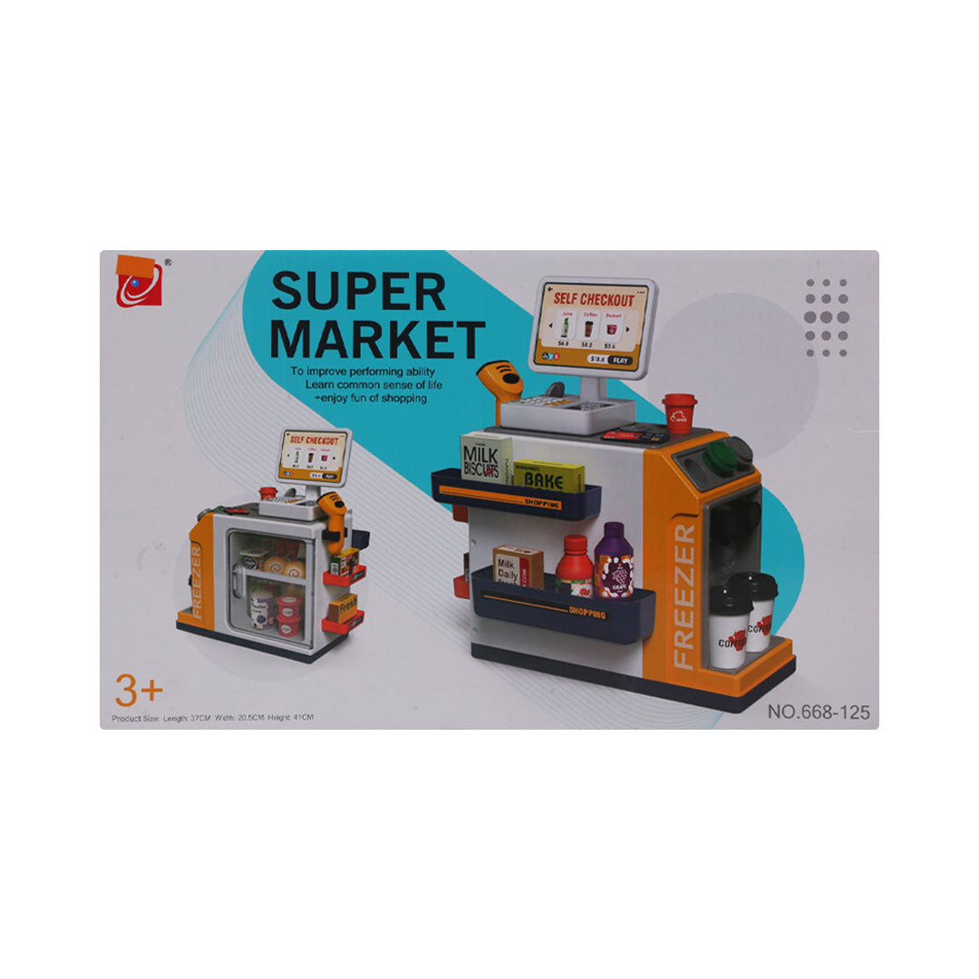 668-125 SUPER MARKET SET W-LIGHT & SOUND Default Title - MamasJan Toys