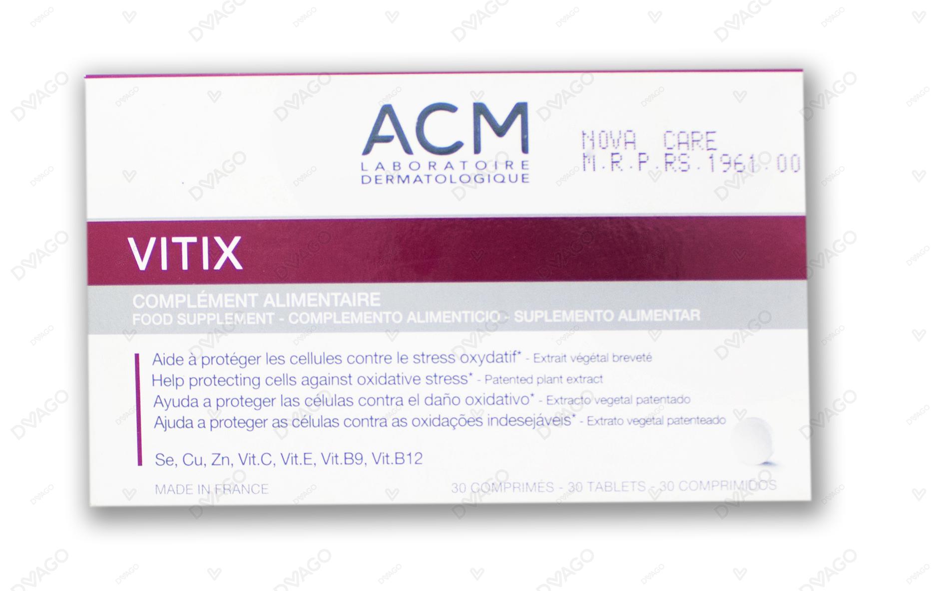 Vitix Tablets (1 Box = 3 Strips) (1 Strip = 10 Tablets)