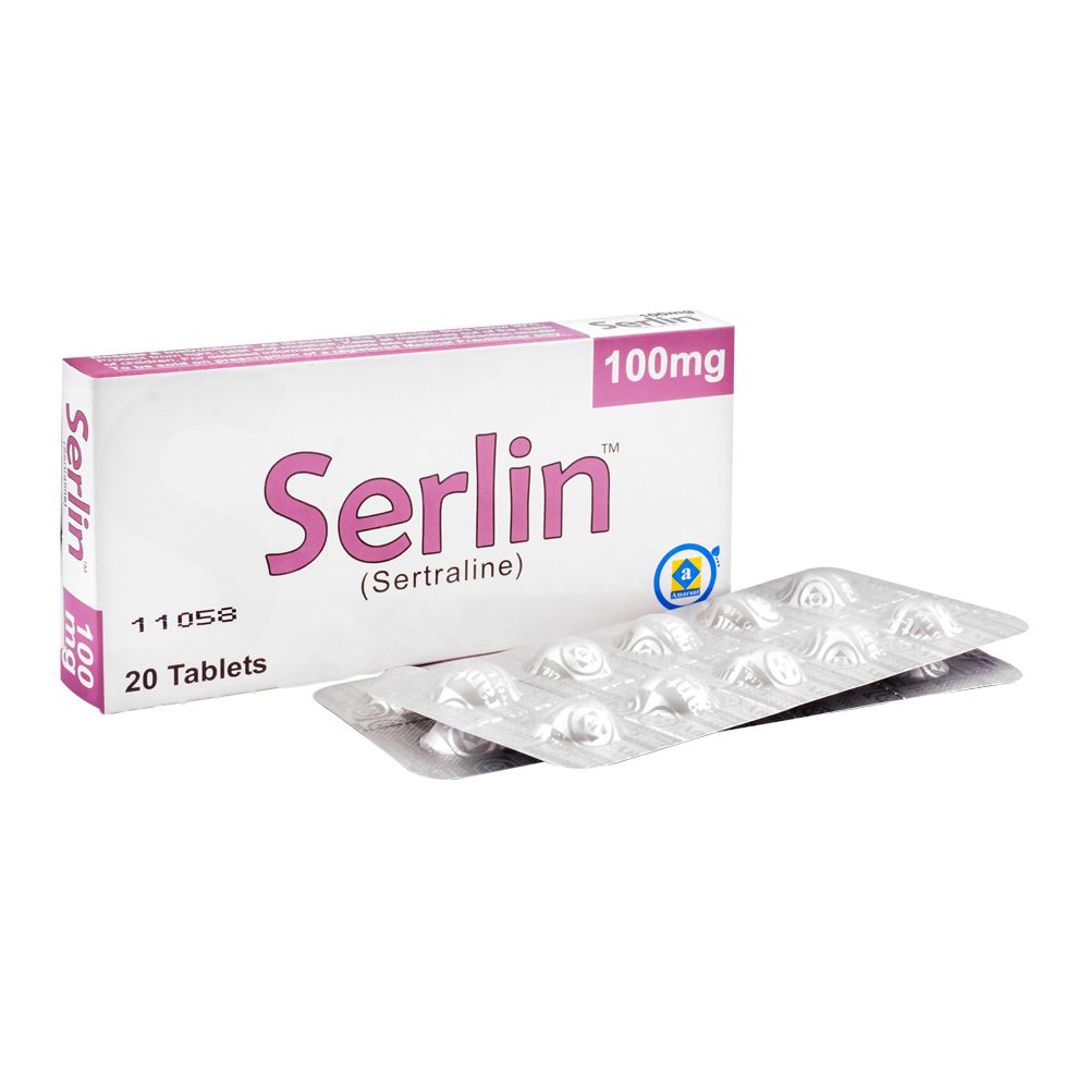 Amarant Pharmaceuticals Serlin Tablet, 100mg, 20-Pack product image - Mamasjan