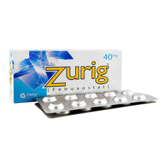 Getz Pharma Zurig Tablet, 40mg, 1-Strip product image - Mamasjan