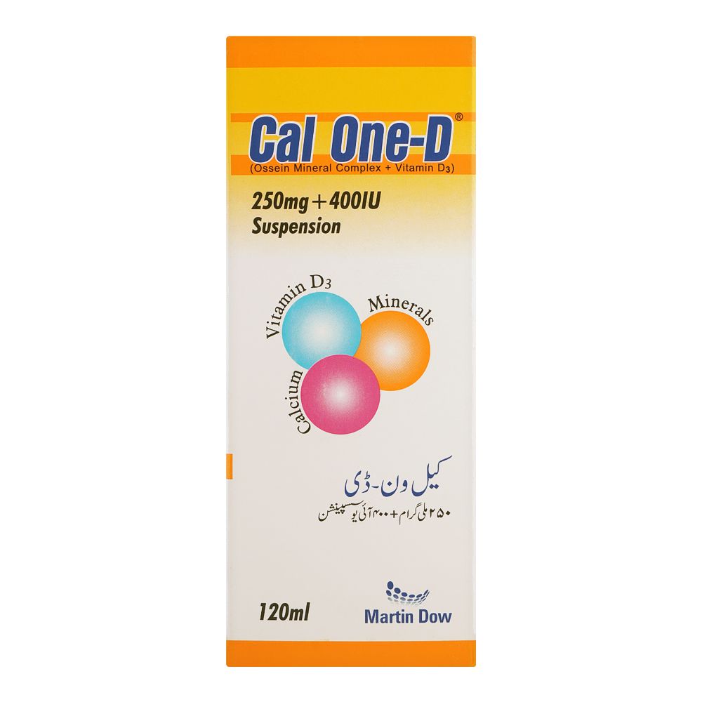 Martin Dow Cal One-D Suspension, 120ml product image 2 - Mamasjan