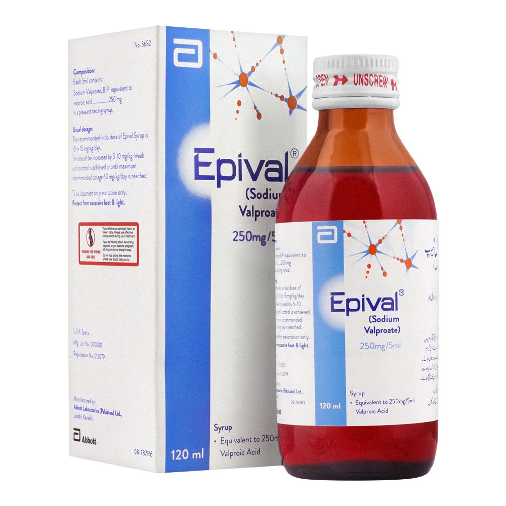 Abbott Epival Syrup, 120ml product image - Mamasjan
