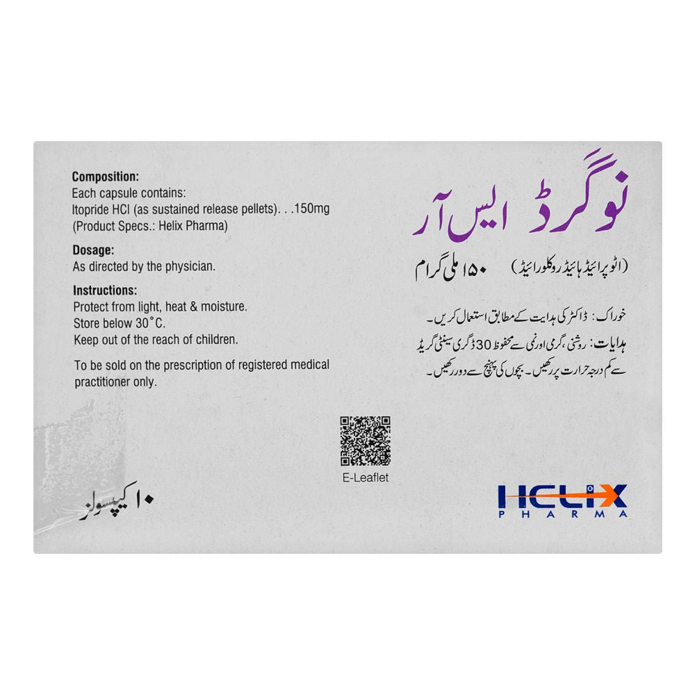 Helix Pharma Nogerd SR Capsule, 150mg, 10-Pack product image 2 - Mamasjan