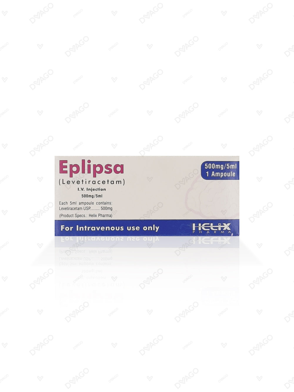 Eplipsa Iv Injection 500mg/5ml (1 Box = 1 Injection)