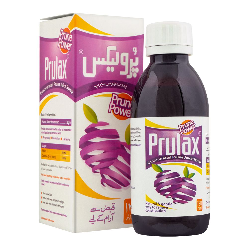 Matrix Pharma Prulax Prune Power Junior SF Syrup, 120ml product image - Mamasjan