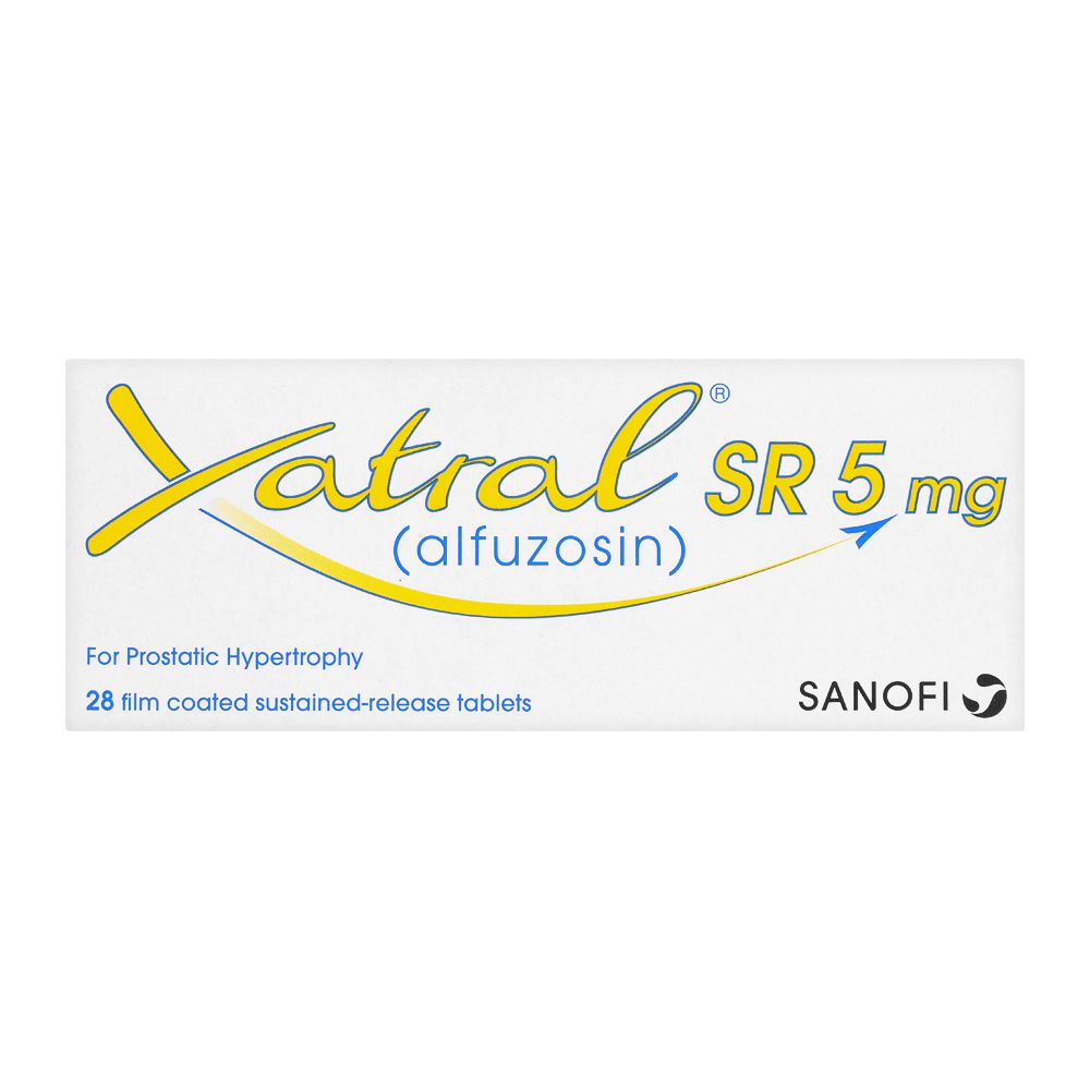 Xatral SR Tablet, 5mg, 28-Pack product image - Mamasjan