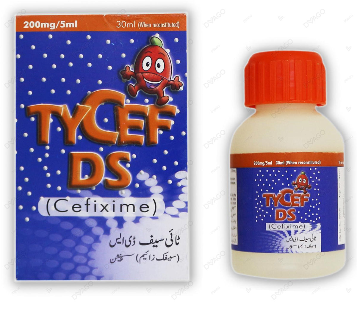 Tycef Ds 30ml Suspension 200mg/5ml