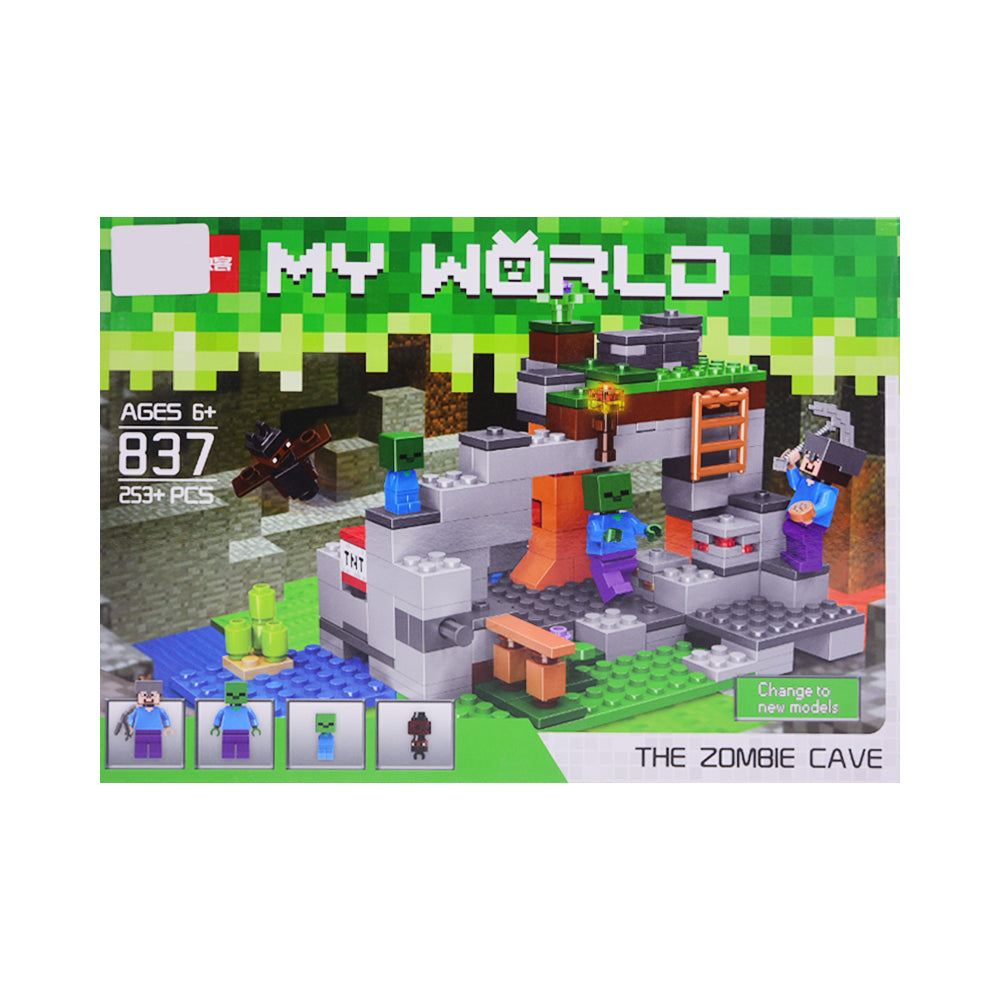 837 JISI CUBE WORLD HOUSE BLOCKS Default Title - MamasJan Toys