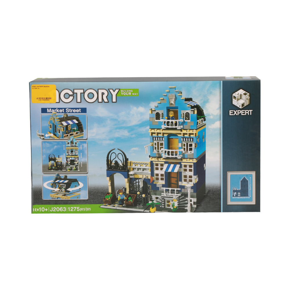 J2063 FACTORY BLOCKS 1275PC A.I Default Title - MamasJan Toys