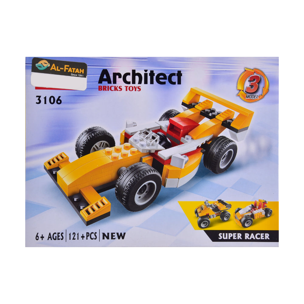 3106 JISI 3 IN 1 CAR BLOCKS Default Title - MamasJan Toys