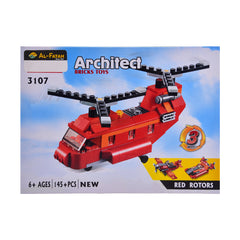 3107 JISI HELICOPTER BLOCKS Default Title - MamasJan Toys
