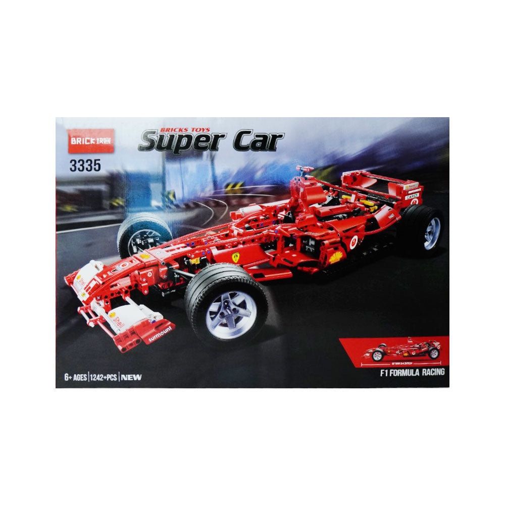 3335 JISI SUPER FORMULA CAR BLOCKS 1242PCS Default Title - MamasJan Toys
