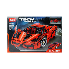 3382A+B JISI MECFACTOR CAR BLOCKS 1317PCS Default Title - MamasJan Toys