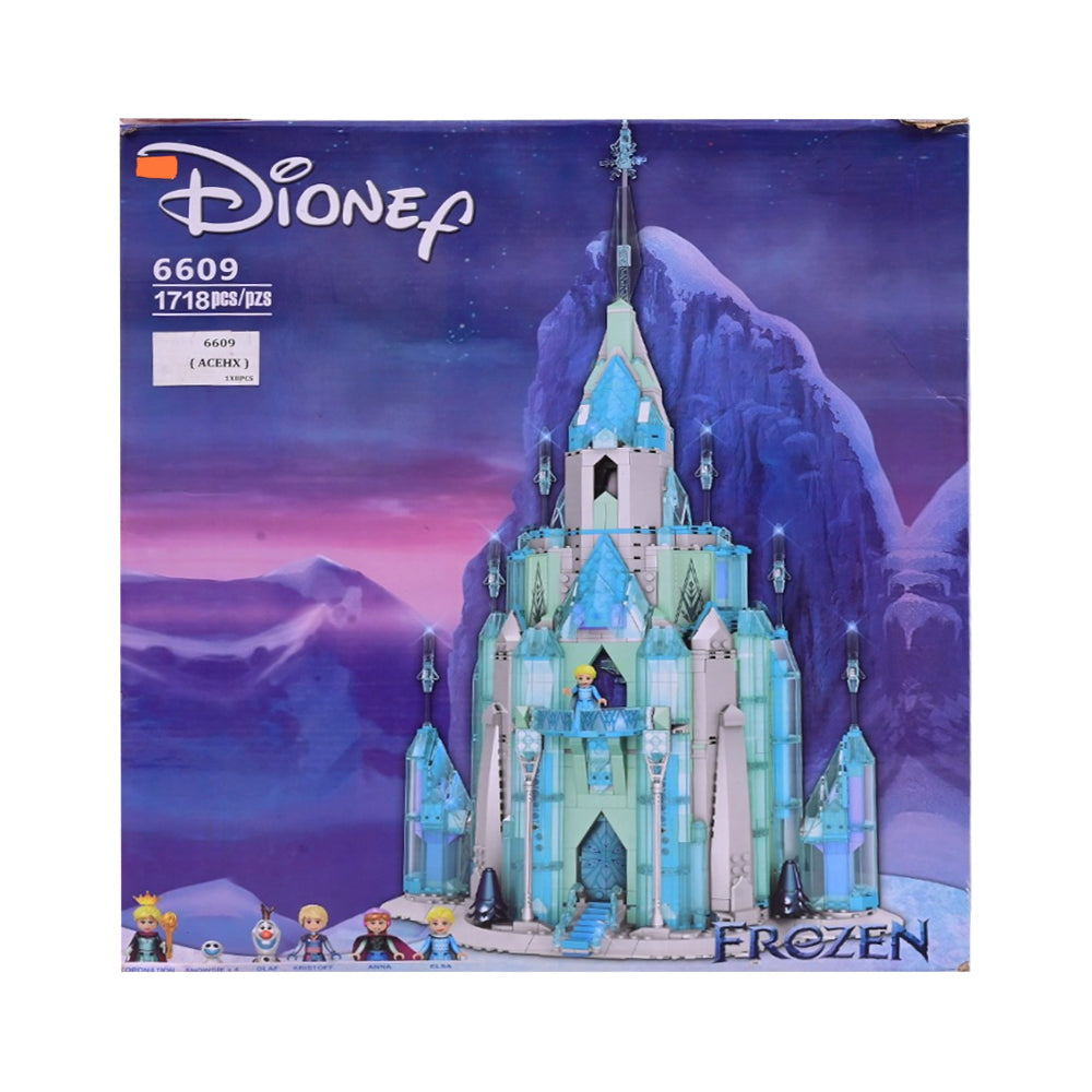 6609 DISNEY FROZEN CASTLE BLOCKS 1718PC A.I Default Title - MamasJan Toys