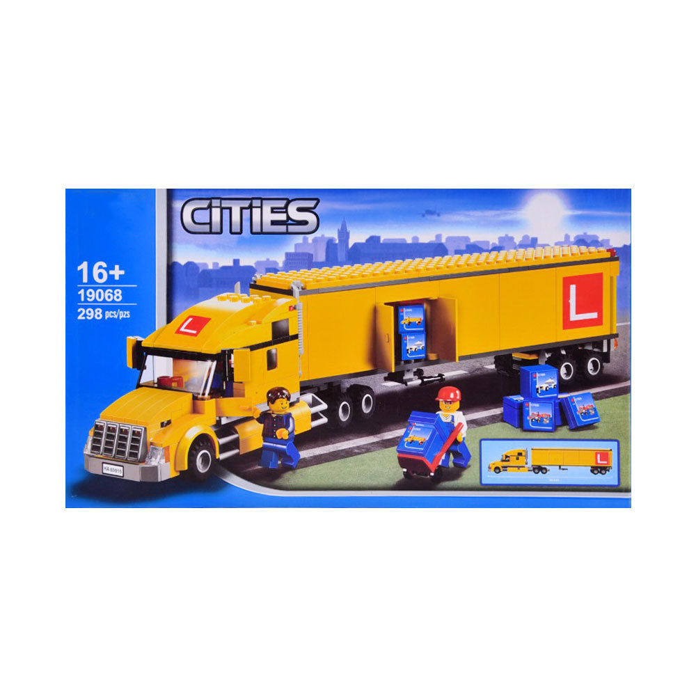 19068 LPN CITY CONTAINER BLOCKS Default Title - MamasJan Toys