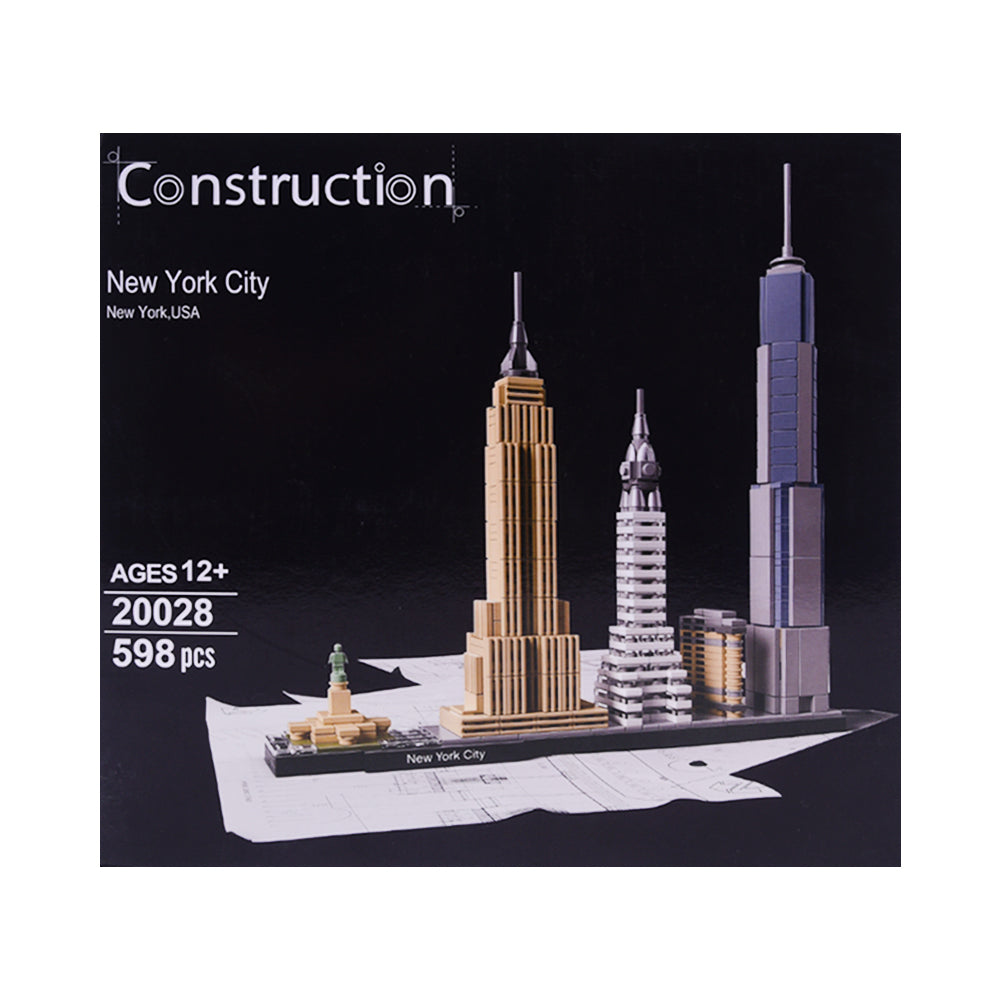 20028 LPN NEW YORK BLOCKS Default Title - MamasJan Toys