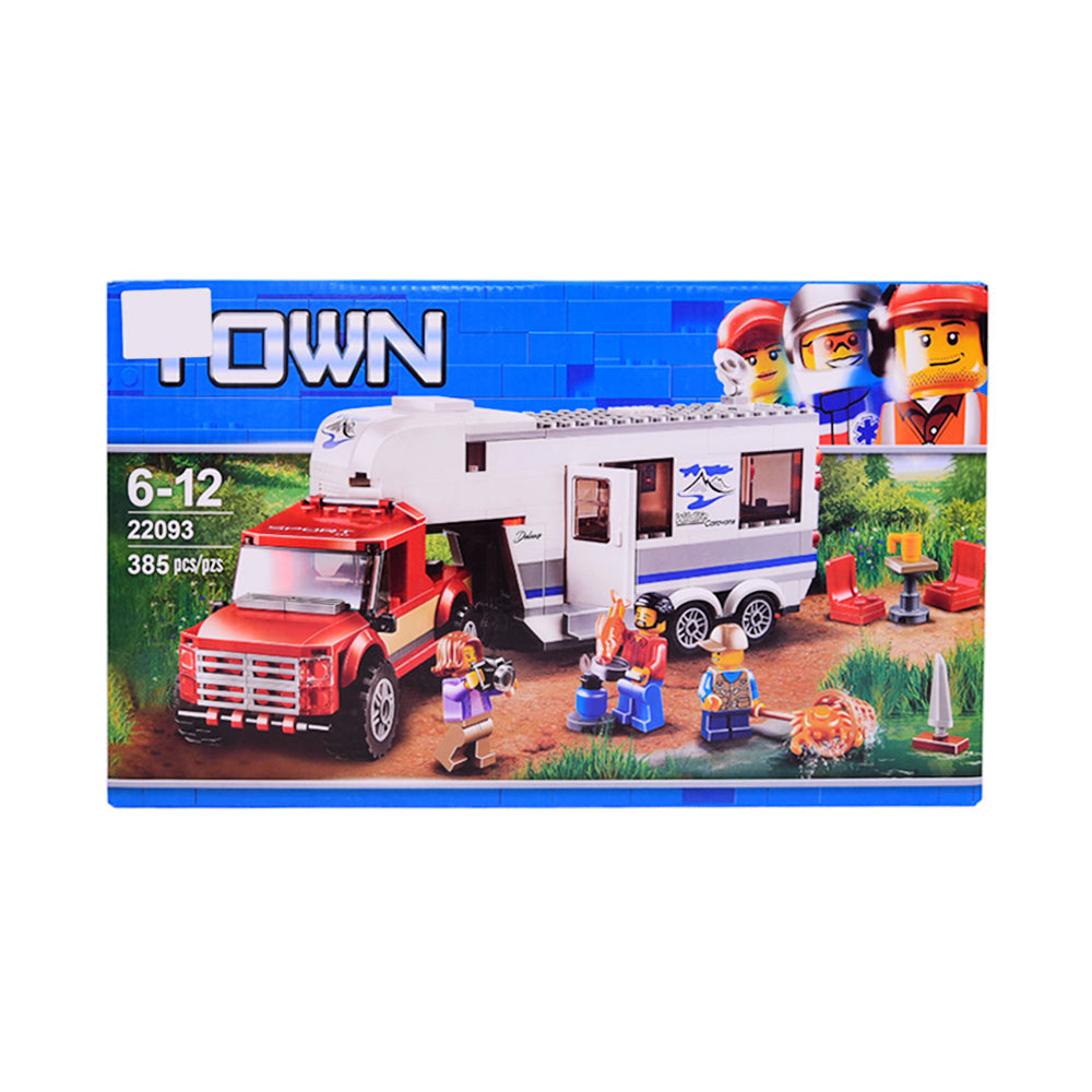 22093 LPN CITY TOUR CAR BLOCKS Default Title - MamasJan Toys