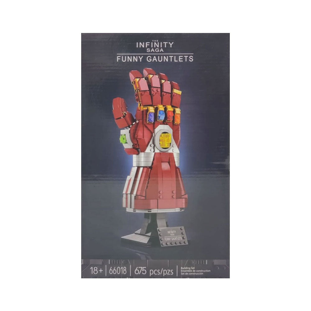 66018 LPN INFINITY HAND BLOCKS RED 675PCS Default Title - MamasJan Toys