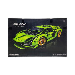 40001 LPN GREEN LAMBORGHINI BLOCKS Default Title - MamasJan Toys