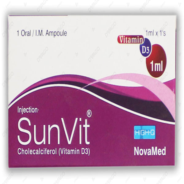 Sunvit 200,000Iu Oral/Im Injection 1ml (1 Box = 1 Injection)