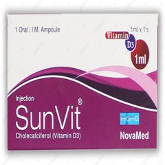 Sunvit 200,000Iu Oral/Im Injection 1ml (1 Box = 1 Injection)
