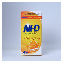 All D Oral Drops 400Iu 10ml