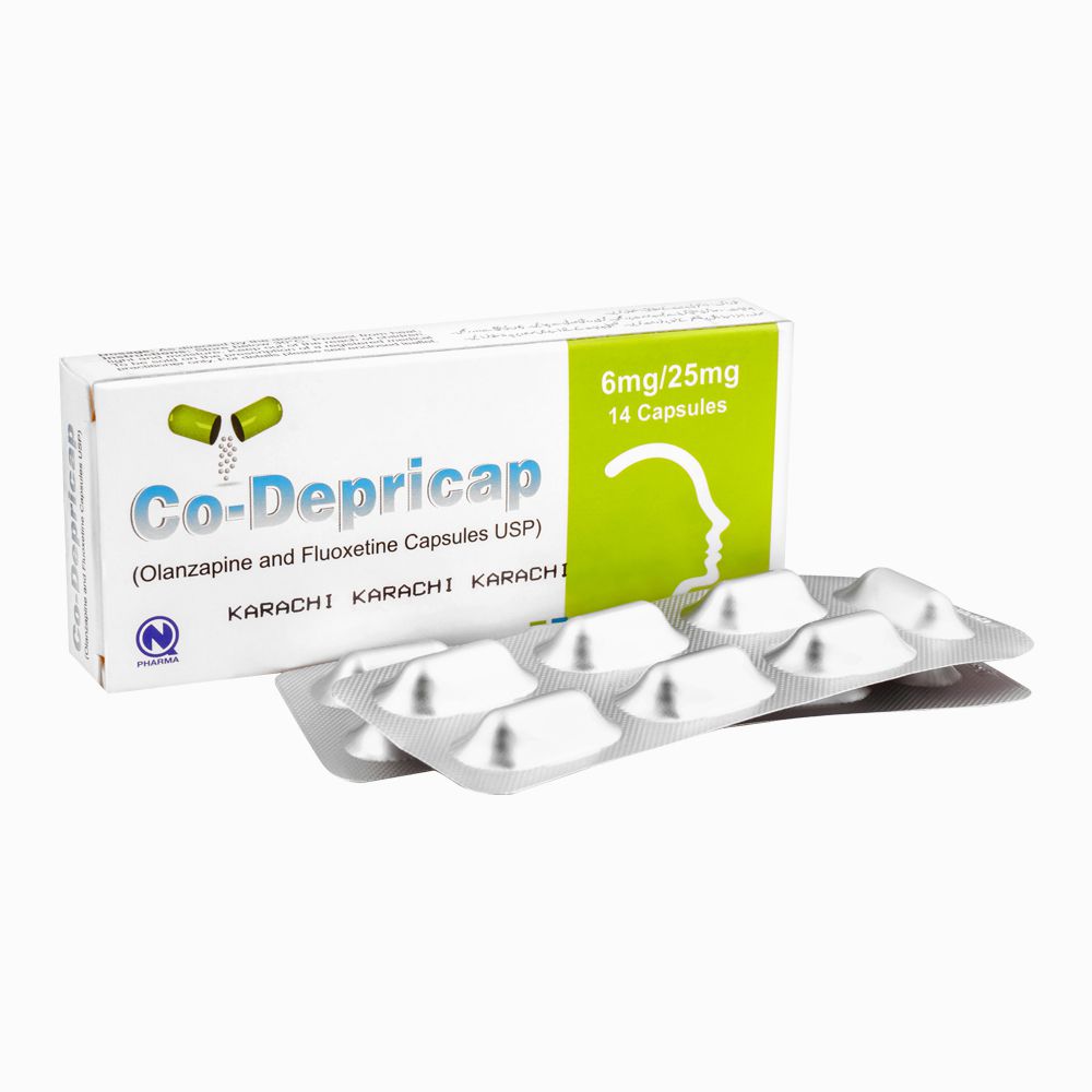 NabiQasim Co-Depricap Capsule, 6mg/25mg, 14-Pack product image - Mamasjan