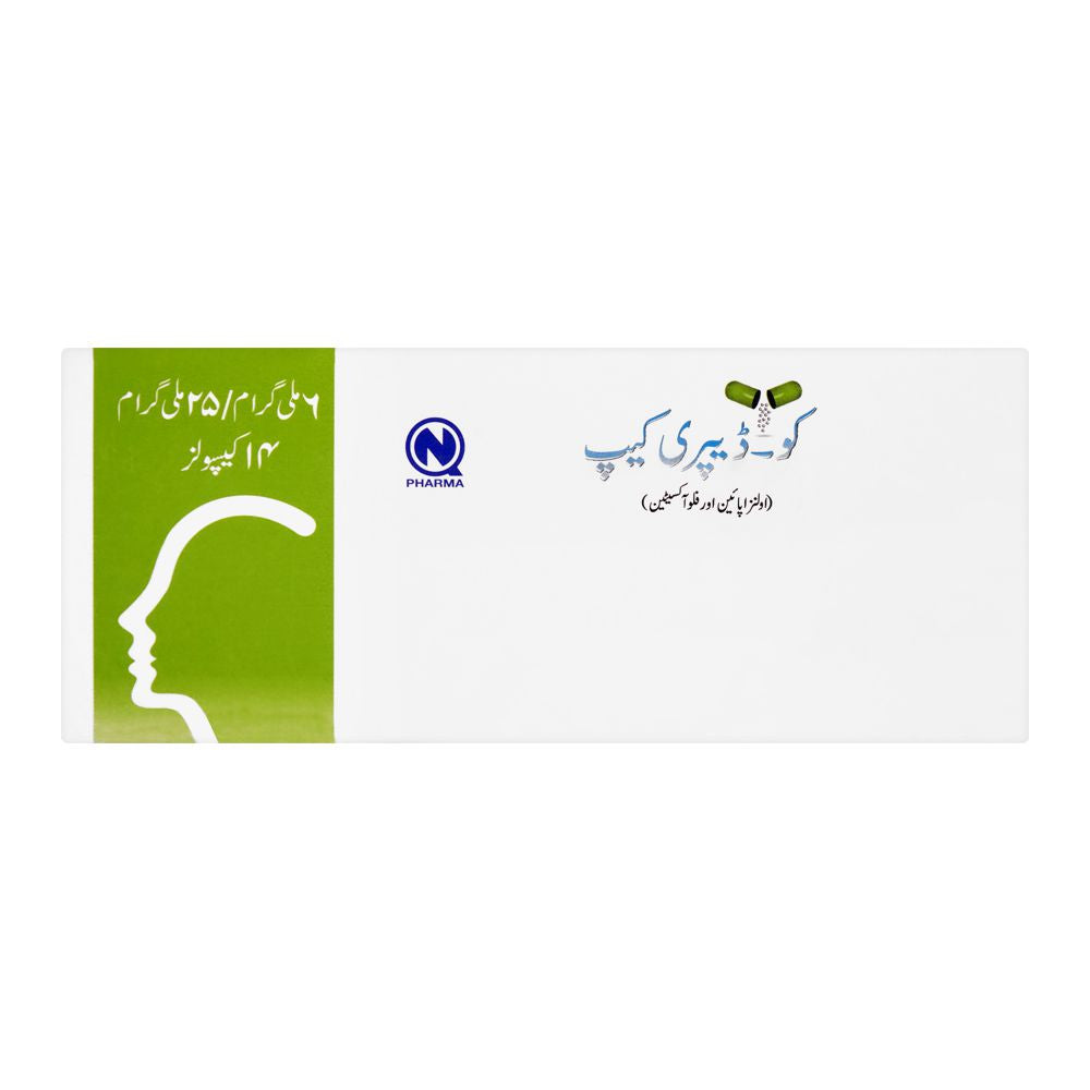 NabiQasim Co-Depricap Capsule, 6mg/25mg, 14-Pack product image 2 - Mamasjan