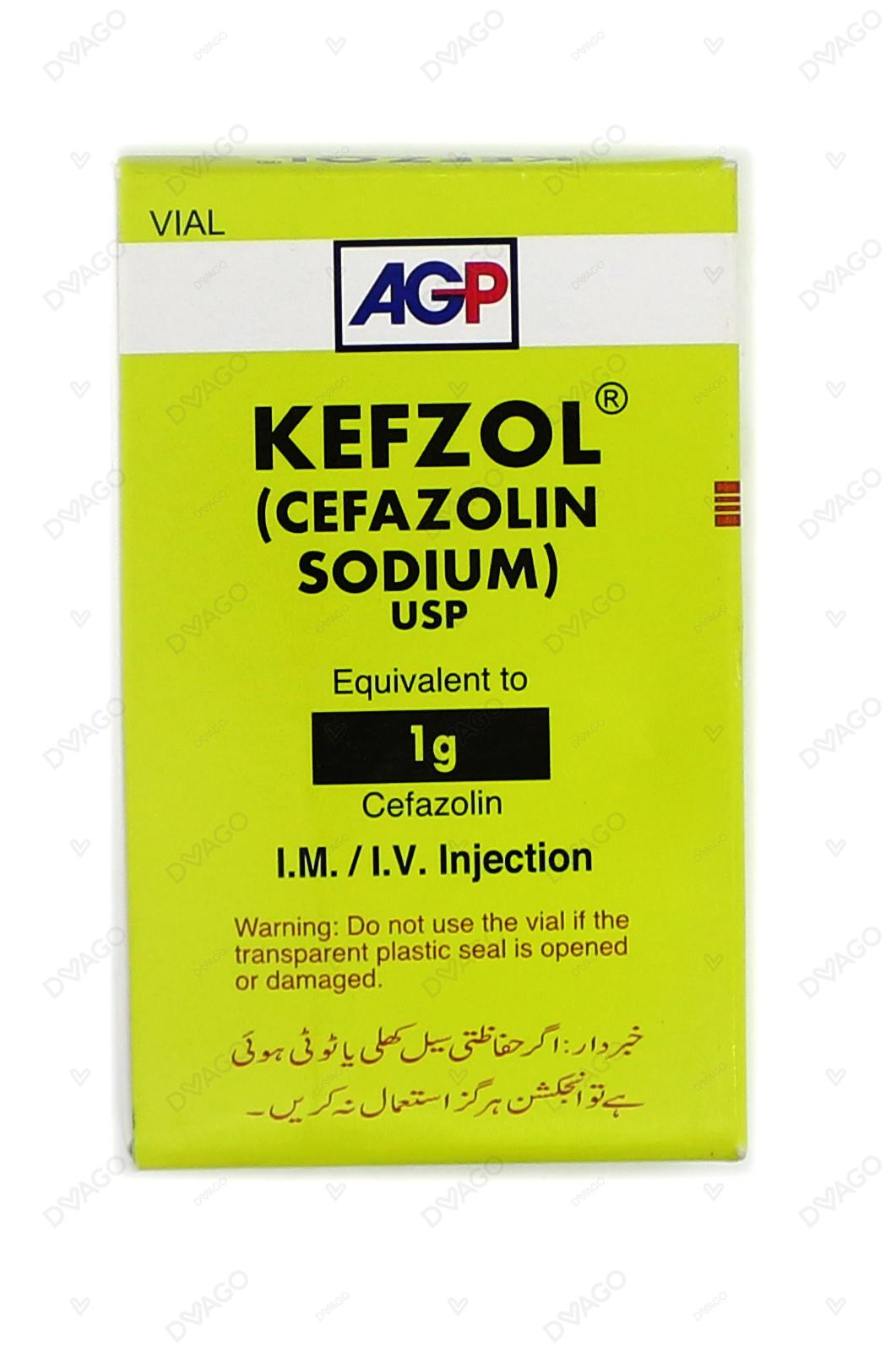 Kefzol Im/Iv Injection 1g  (1 Box = 1 Injection)