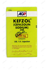 Kefzol Im/Iv Injection 500mg (1 Box = 1 Injection)