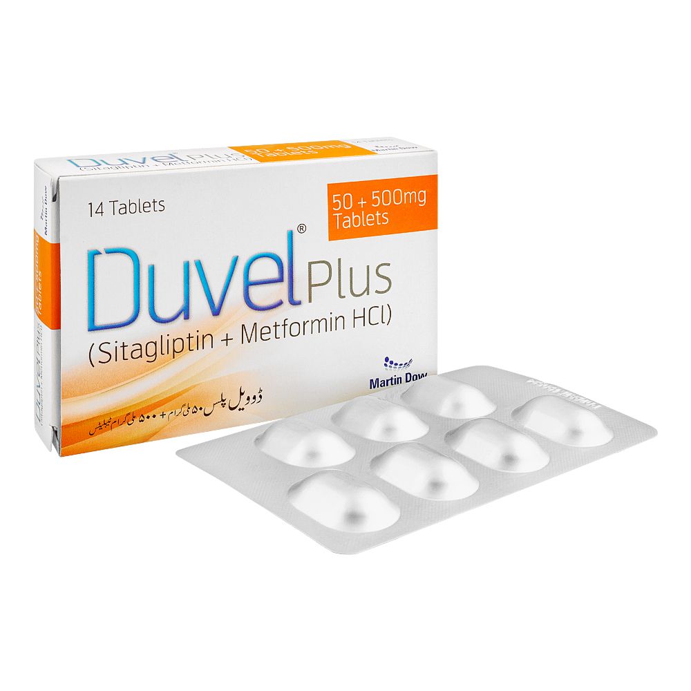 Martin Dow Duvel Plus Tablet, 50+500mg, 14-Pack product image - Mamasjan
