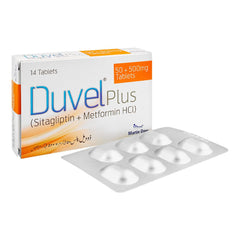 Martin Dow Duvel Plus Tablet, 50+500mg, 14-Pack product image - Mamasjan