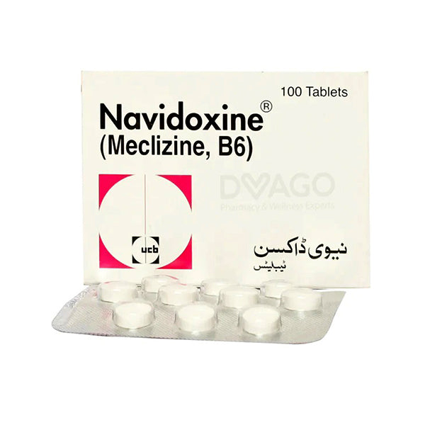 Navidoxine Tablets 50mg/25mg (1 Strip = 10 Tablets)