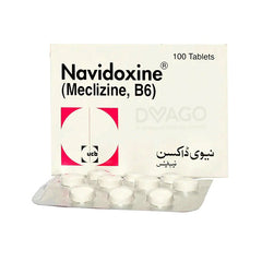 Navidoxine Tablets 50mg/25mg (1 Strip = 10 Tablets)