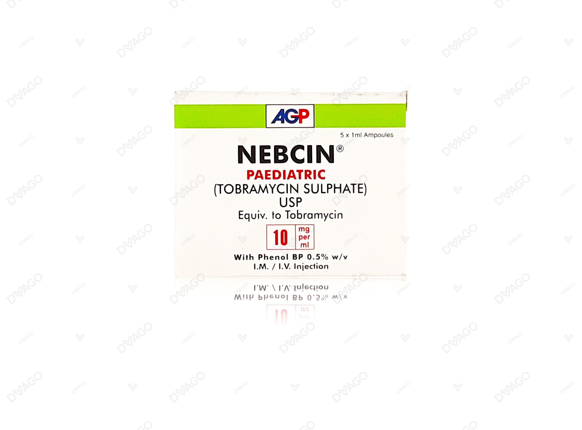 Nebcin Paediatric Im/Iv Injection 10mg/ml (1 Box = 5 Injection)