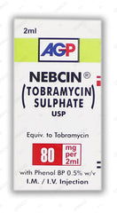 Nebcin Im/Iv Injection 80mg/2ml (1 Box = 1 Injection)