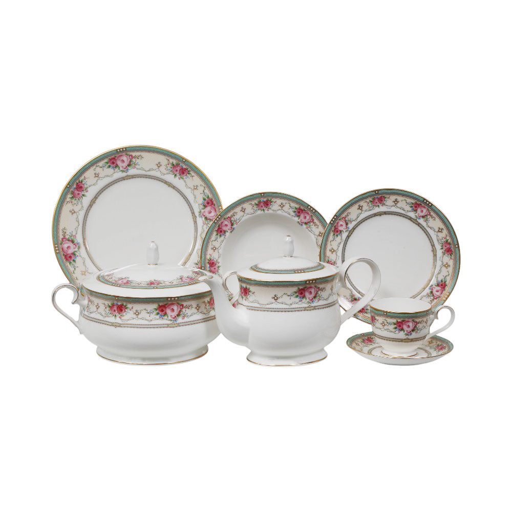 DINNER SET NORITAKE 98PC 4863 A+B Default Title - MamasJan Crockery