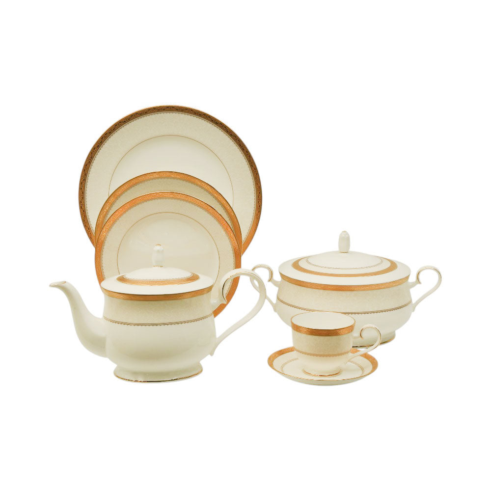 DINNER SET 98 PC NORITAKE 4874 Default Title - MamasJan Crockery