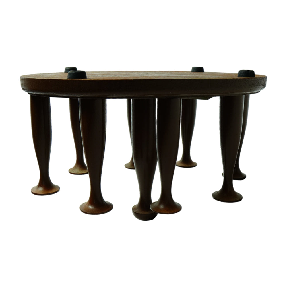 GLASS STAND WOODEN PC Default Title - MamasJan Crockery
